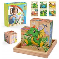 Diyfrety 3D Holzpuzzle Puzzlespiele Lernspielzeug & Geschenke 10 * 10 * 3.4cm