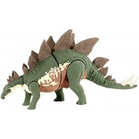 Jurassic World GWD62 MEGA-Zerstörer Stegosaurus Camp Cretaceous Dinosaurierfigur mit beweglichen Gelenken Dinosaurier Spielzeug ab 4 Jahren