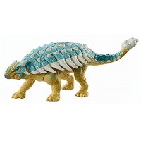 Jurassic World GWY27 Roar Attack Ankylosaurus Camp Cretaceous Movable Joints Realistic Shape Attack Function and Sounds Herbivore Dinosaur Toy for Children from 4 Years