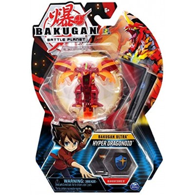 BAKUGAN Deluxe 1 Pack 3 Inch Figure Hyper Dragonoid