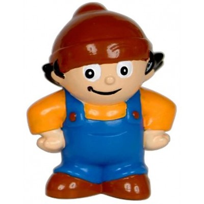 P:os 60964 3D Figur Mainzelmännchen „Anton“ Spielfigur aus PVC ca. 5,5 cm hoch zum Sammeln Tauschen und Spielen
