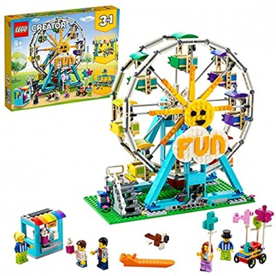 LEGO 31119 Creator Riesenrad Konstruktionsspielzeug Freizeitpark Spielzeug für Jungen und Mädchen ab 9 Jahren
