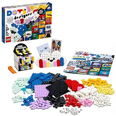 LEGO 41938 DOTS Ultimatives Designer-Set mit Kinderzimmer-Deko Bastelset mit Stiftehalter Schreibtisch-Organizer und mehr