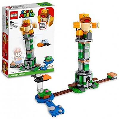 LEGO 71388 Super Mario Kippturm mit Sumo-Bruder-Boss – Erweiterungsset baubares Kinderspielzeug zum Sammeln Geschenkidee