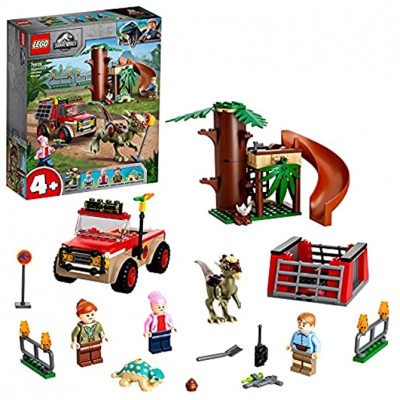 LEGO 76939 Jurassic World Flucht des Stygimoloch Spielzeug Starterset für Kinder ab 4 Jahre mit Figuren und Baumhaus Dinosaurier Geschenkidee