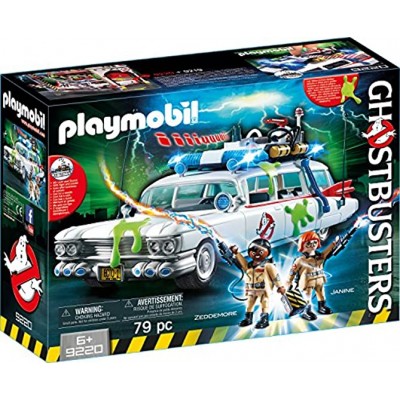 Playmobil Ghostbusters 9220 Ecto-1 mit Licht- und Soundeffekten Ab 6 Jahren