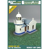 Bahnhof Miniaturen rmh0: 042 Crowdy-Head Leuchtturm Diorama 10,8 x 8,4 x 9,5 cm