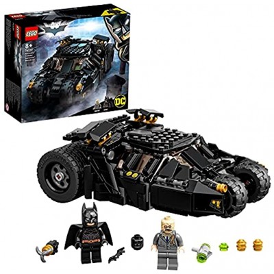 LEGO 76239 DC Batman Super Heroes Batmobile Tumbler: Duel with Scarecrow Toy Car Batman and Scarecrow Mini Figures for Children 8 Years and Up