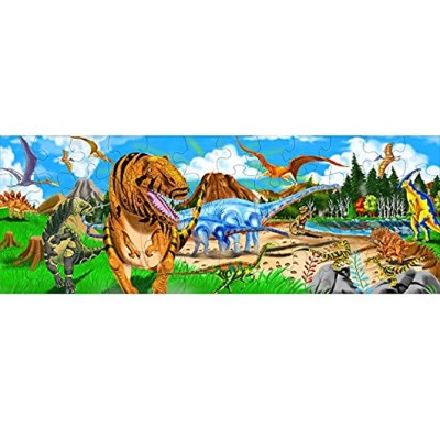 Bodenpuzzle Land der Dinosaurier 48 Teile