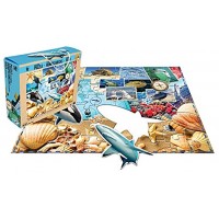 HCM Kinzel Terra Toys 29123-WWF-Bodenpuzzle Tiefsee