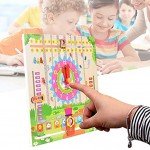 Holz Kalender Wandhalterung Uhr Kinder lernen Zeit Datum Saison Wetter Spielzeug Früherziehung Puzzle Lernspielzeug für Jungen Mädchen Kinder GeschenkS