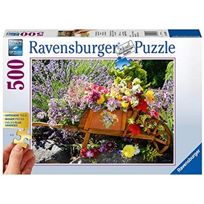 Ravensburger Puzzle 13685 Blumenarrangement 500 Teile Puzzle für Erwachsene und Kinder ab 10 Jahren Puzzle mit größeren Teilen