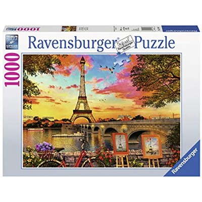 Ravensburger Puzzle 15168 Le quais de Seine 1000 Teile Puzzle für Erwachsene und Kinder ab 14 Jahren Puzzle mit Paris-Motiv