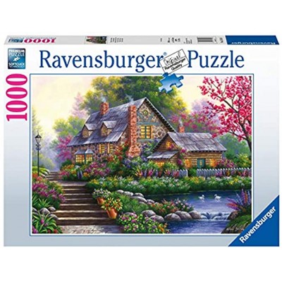 Ravensburger Puzzle 15184 Romantisches Cottage 1000 Teile Puzzle für Erwachsene und Kinder ab 14 Jahren