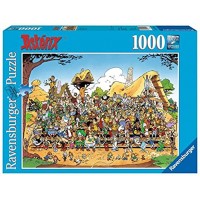 Ravensburger Puzzle 15434 Asterix Familienfoto 1000 Teile Puzzle für Erwachsene und Kinder ab 14 Jahren Puzzle mit Asterix und Obelix