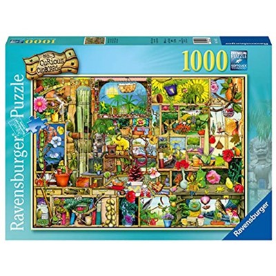 Ravensburger Puzzle 19482 Grandioses Gartenregal 1000 Teile Puzzle für Erwachsene und Kinder ab 14 Jahren Motiv von Colin Thompson