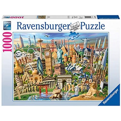 Ravensburger World Landmarks 1000-Piece Jigsaw Puzzle