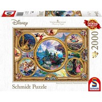 Schmidt Spiele Puzzle 59607 All Other Thomas Kinkade Disney Dreams Collection 2000 Teile Puzzle bunt