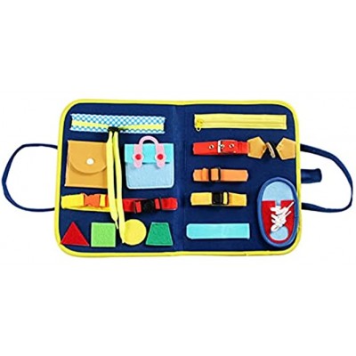 Baby Busy Boards Montessori Spielzeug Mit Buchstaben Reißverschlüssen Schnallen Und Krawatten Essential Educational Sensory Activity Board Für Kleinkinder