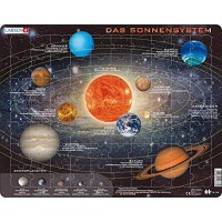 Larsen SS1 Sonnensystem Deutsch Ausgabe Rahmenpuzzle mit 70 Teilen