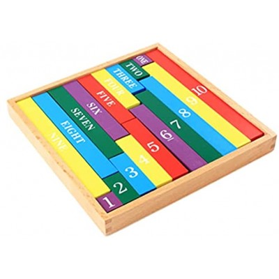 Oyria Math Manipulatives Kit für Kinder Holz-Mathe-Spielzeug bunter aufsteigender Zählstab für Kindergärten und Kindergärten pädagogisches Spielzeug Homeschool-Zubehör