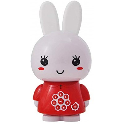 Alilo Honey Bunny Bluetooth rot Mediaplayer Bluetooth-Lautsprecher Schlaftrainer + ausgesuchte Geschichten und Lieder Rot