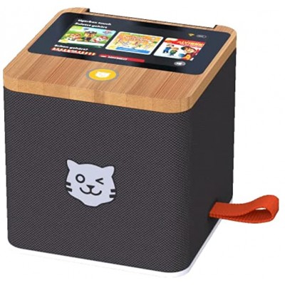 tigerbox TOUCH Kabbellose Streamingbox für Kinder einfach bedienbare Hörbox für Hörspiele und Kinderlieder schwarz inkl. 14-Tage tigerticket