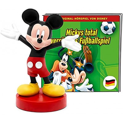tonies Hörfiguren für Toniebox Disney – Mickys total verrücktes Fußballspiel Micky Maus Hörspiel für Kinder ab 4 Jahren Spielzeit ca. 60 Minuten