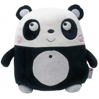 InnoGIO Plüsch-Panda Kuscheltier Kind Baby Weich Schwarz und Weiß 32 cm