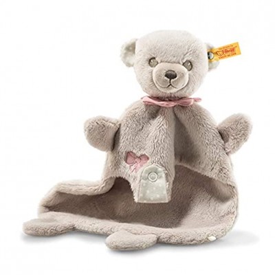 Steiff 241598 Hello Baby Lea Teddybär Schmusetuch in Geschenkbox mehrfarbig