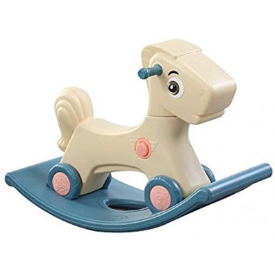 DIAOD Schaukelpferd Kinder Trojanisches Pferd Dual-Use-Baby-Fahrt auf Spielzeug 1-3 Jahre alt Kinder Spielzeug Geschenke
