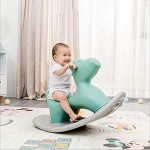 JWDYA Kleinkind-Schaukelpferd Outdoor und Indoor Baby-Plastik Haushalt Spielzeug Schaukelpferd