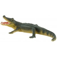Bullyland 63690 Spielfigur Alligator ca. 19 cm lang ideal als Torten-Figur detailgetreu PVC-frei tolles Geschenk für Kinder zum fantasievollen Spielen
