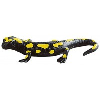 Bullyland 68493 Spielfigur Feuer-Salamander ca. 2,5 x 10,6 cm groß ideal als Torten-Figur detailgetreu PVC-frei tolles Geschenk für Kinder zum fantasievollen Spielen
