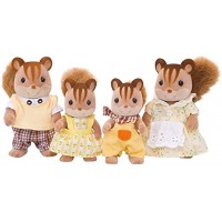 Sylvanian Families 4172 Walnuss Eichhörnchen Familie Figuren für Puppenhaus