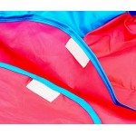 TSI 49283-P Malschürze für Kinder Polyester Pink Blau 60 x 44 cm