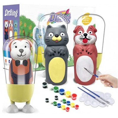 Bastelset für Kinder 3 10 Jahre mit Tiermotiven Lernspielzeug kreatives Basteln Spielzeug Geschenke für Kinder