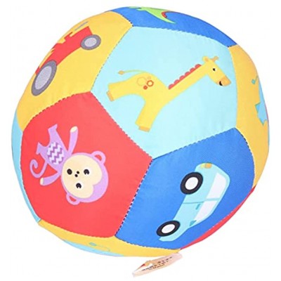 Clasken Baby Soft Ball Spielzeug bunter Baby Griff Ball Komfortabler Griff Multi Sensory für Baby Mädchen JungenF0855 Stoffballwagen