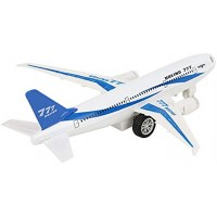 Flugzeugmodell hochwertige Materialbeleuchtungsfunktion Einfach zu installierendes elektronisches Flugzeugmodell für den Spielwarenladen für die FrüherziehungWhite