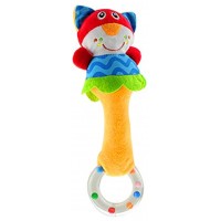 Vi.yo Baby Spielzeug ab 0 Monate 24 Monate Rassel Süße Baby Hand Glocken Stabgreifling Katze